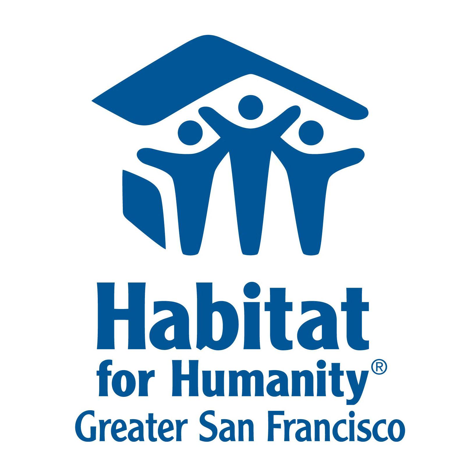 GSF Logo - Habitat For Humanity GSF Logo. Pacific Sun. Marin County, California