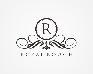 Rough Logo - Royal Rough Logo Designed