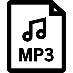 MP3 Logo - MP3 Icon Outline - Icon Shop - Download free icons for commercial use