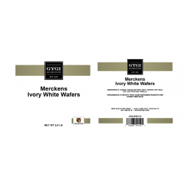 Merckens Logo - Merckens Ivory White Wafers