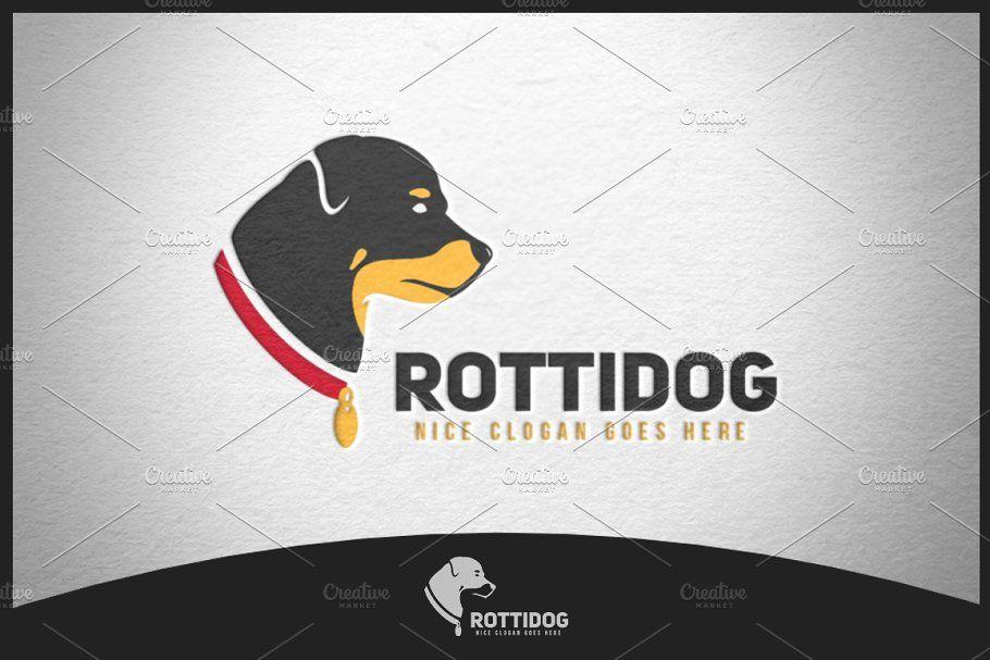 Rottweiler Logo - Rottidog Logo