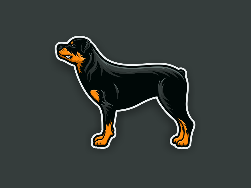 Rottweiler Logo - Rottweiler 2 by artism_studio on Dribbble
