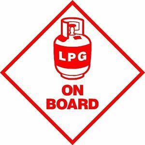 LPG Logo - Details about 2x LPG ON BOARD LOGO VINYL STICKERS Decal