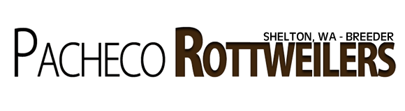 Rottweiler Logo - Pacheco Rottweilers | AKC Rottweiler Puppies for sale in Washington