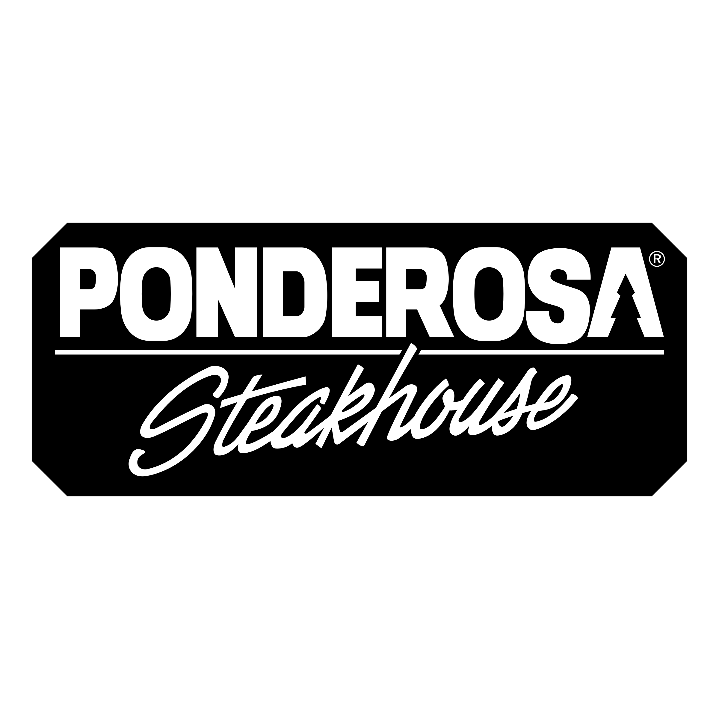 Ponderosa Logo - Ponderosa Steakhouse Logo PNG Transparent & SVG Vector