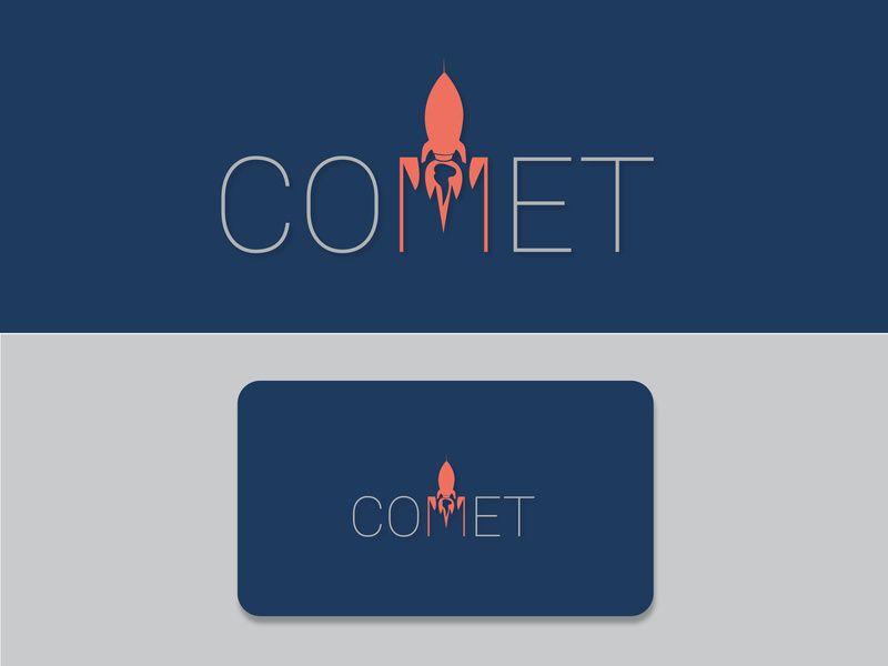 Commet Logo - COMET - Minimal Logo Design by Akib Mogal on Dribbble
