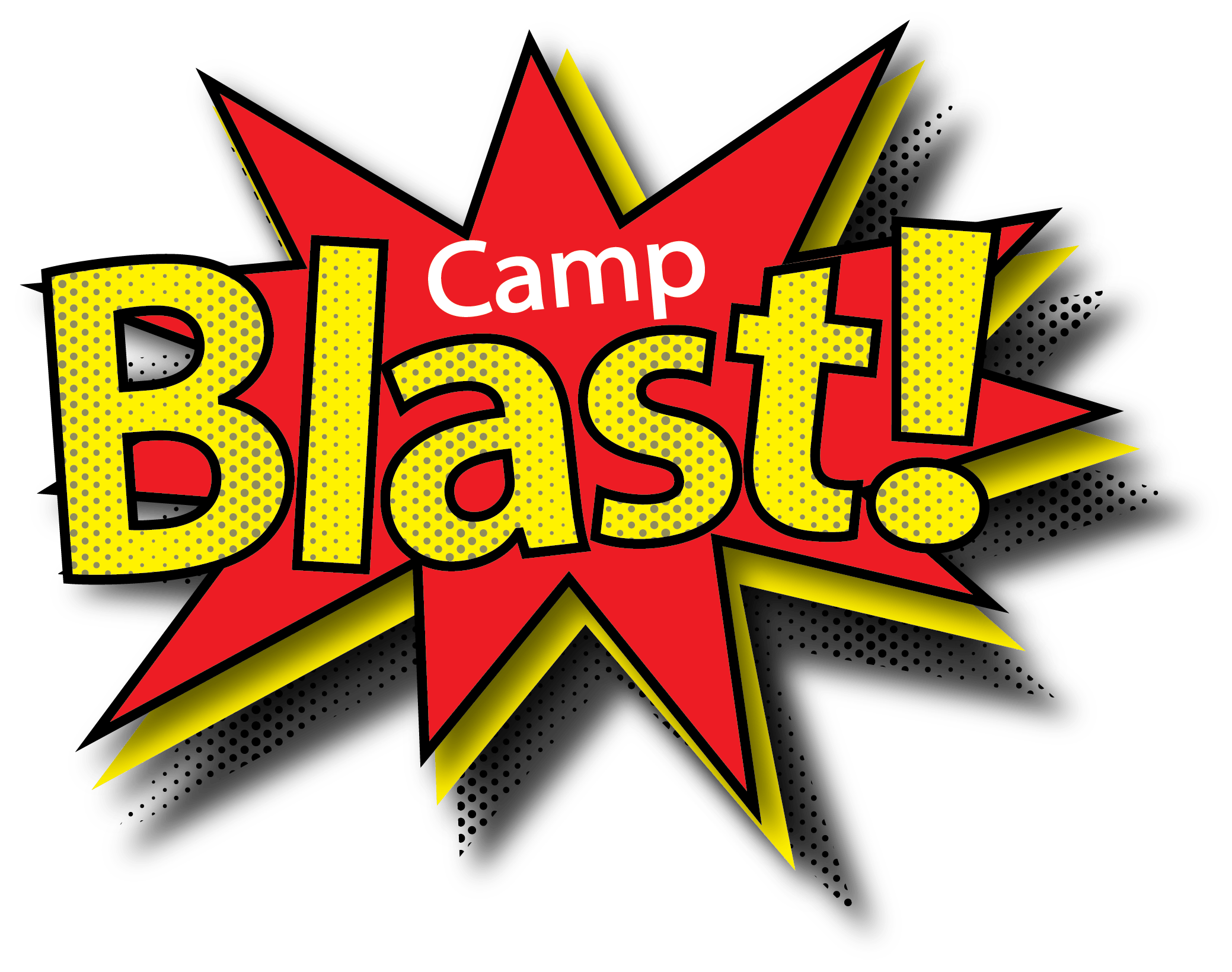 Blast Logo - Throwback Camp Blast Logo Design - Mike Ralph CreativeMike Ralph ...