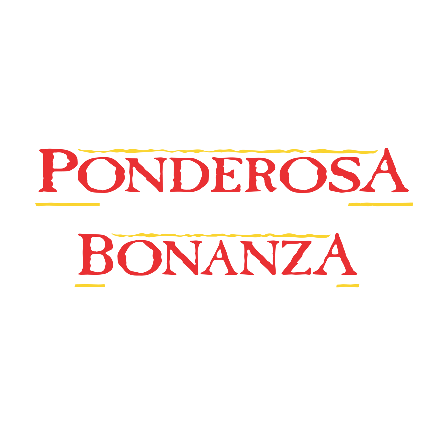 Ponderosa Logo - Ponderosa & Bonanza Steakhouses