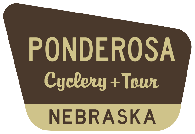 Ponderosa Logo - Ponderosa Cyclery + Tour