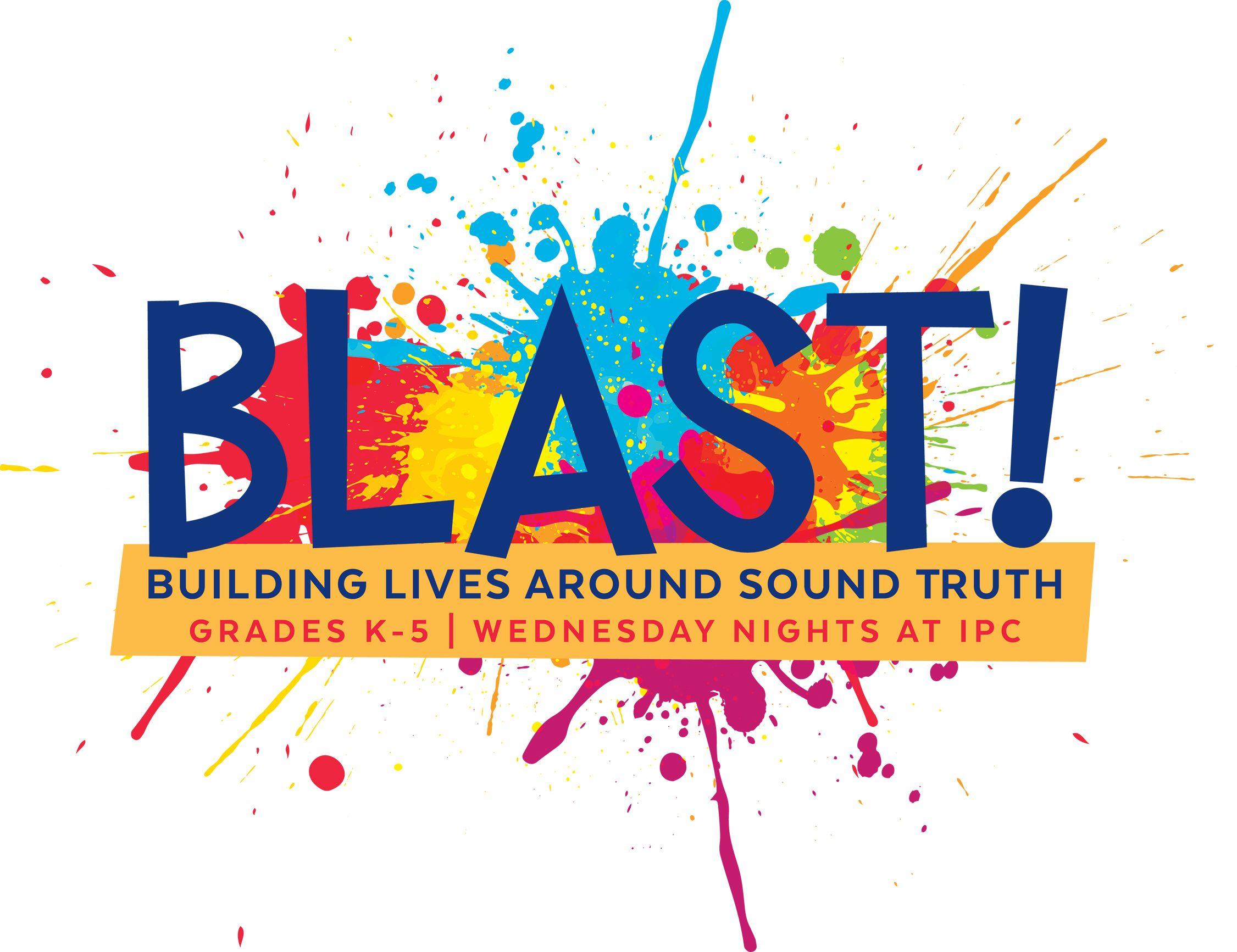 Blast Logo - Children's Ministry - Ministries - Independent Presbyterian Church
