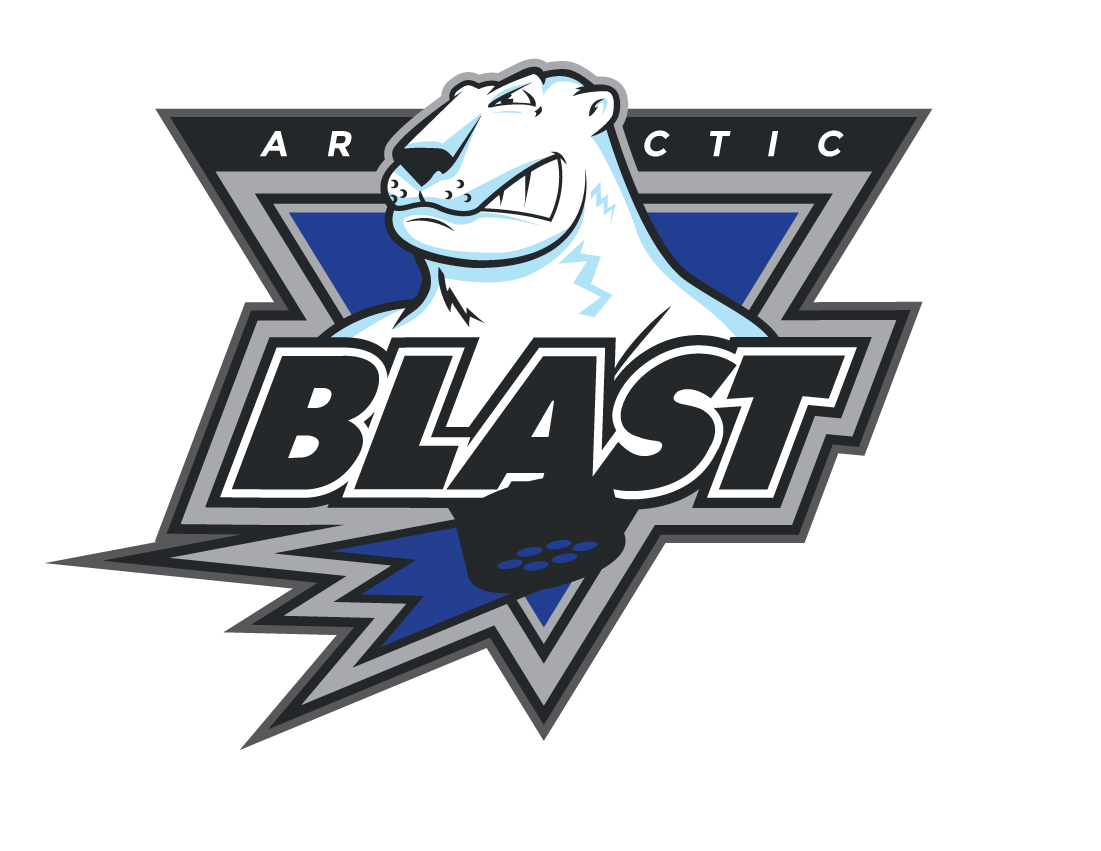 Blast Logo - Arctic Blast Logo - Black Biscuit