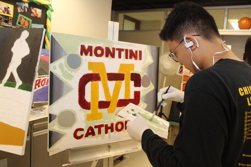 Montini Logo - Montini Catholic's 'Beginners Acrylic Painting' Summer Camp Starts ...