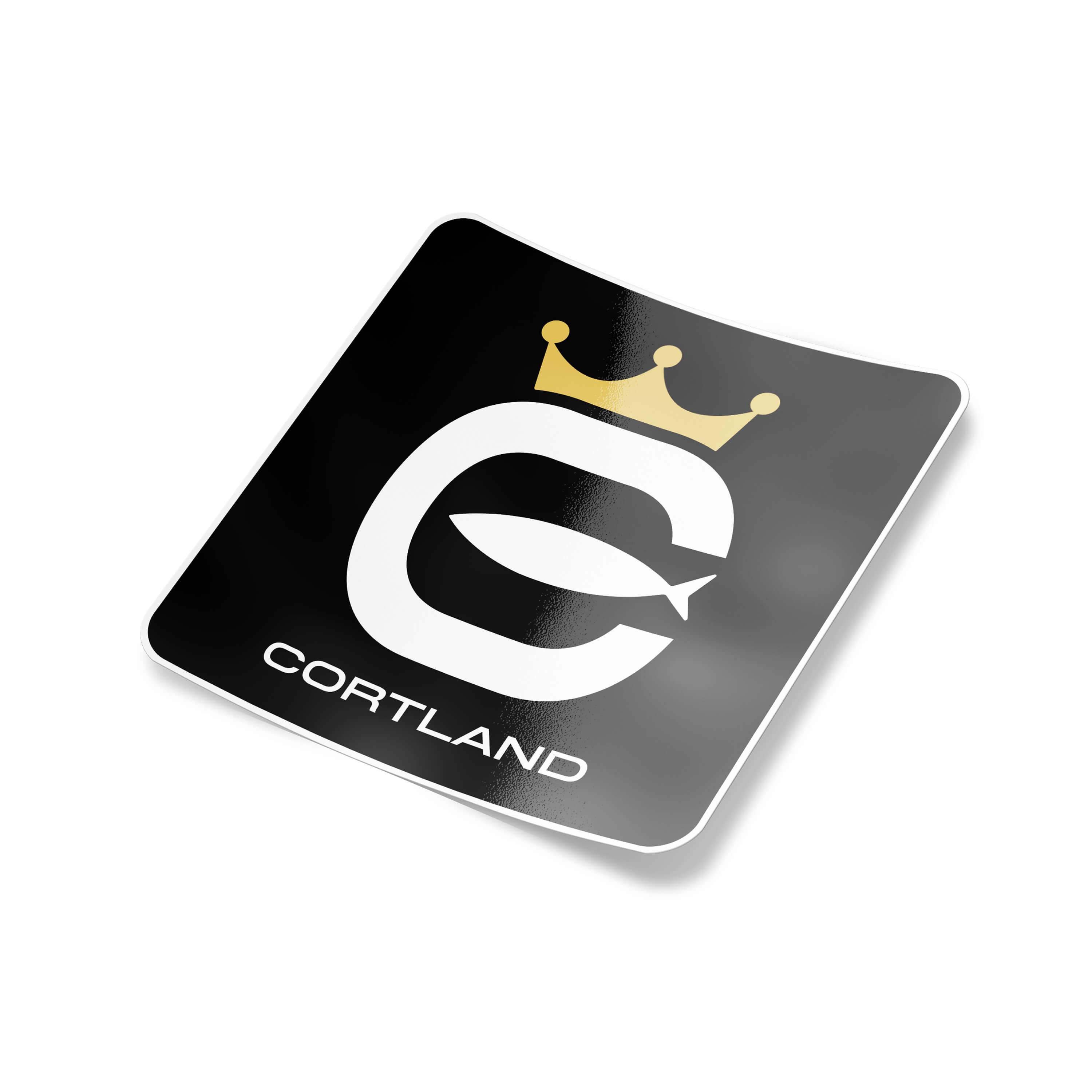 Cortland Logo - Cortland Logo Slap Sticker