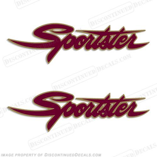 Sportster Logo - Harley Davidson Sportster Decals (Set Of 2)