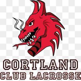 Cortland Logo - Free download Cortland Red Dragons Football Red png
