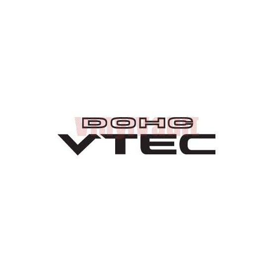 Vtec Logo - DOHC VTEC Logo Vinyl Car Decal - Vinyl Vault