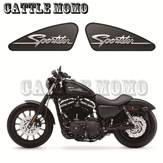 Sportster Logo - US $17.01 10% OFF. Sportster Logo Custom Graphics Motor Fuel Tank Decals Stickers For Sportster XL 883 1200 XR1200 IRON Fuel Tank Decals Motorbike In