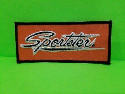 Sportster Logo - NOS VTG 70'S HARLEY Old SPORTSTER XL Logo ORANGE Script Tag 5 PATCH Vest Jacket