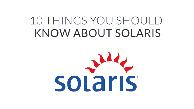 SunOS Logo - Solaris Operating System: 10 curious facts that you should know