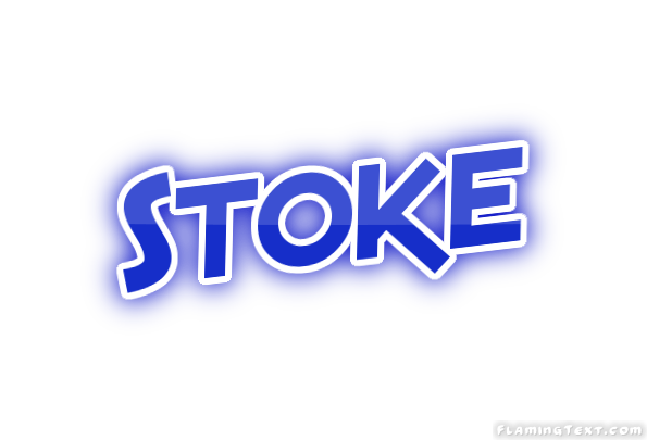 Stoke Logo - United Kingdom Logo. Free Logo Design Tool from Flaming Text