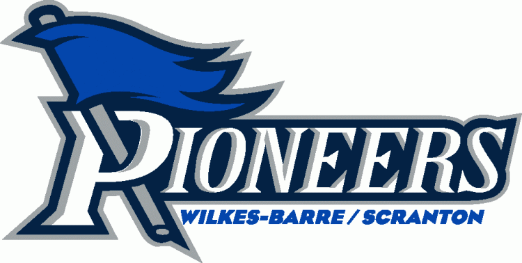 Wilkes Logo - Wilkes Barre Scranton Pioneers Primary Logo - Arena Football 2 (AF2 ...