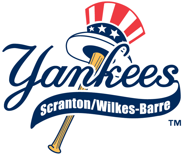 Wilkes Logo - Scranton Wilkes Barre Yankees Primary Logo League