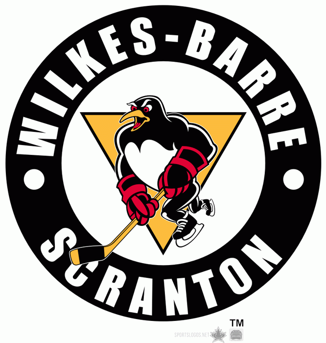 Wilkes Logo - Wilkes-Barre/Scranton Penguins Alternate Logo - American Hockey ...