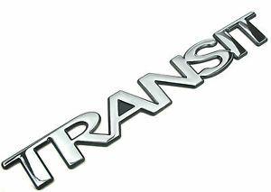 Transit Logo - Details about Genuine New FORD TRANSIT BACK DOOR BADGE Connect Di TDDi SWB LWB Sport Trend Van