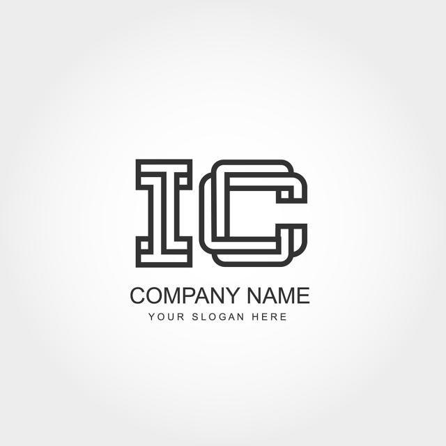 IC Logo - Initial Letter IC Logo Design Template for Free Download on Pngtree