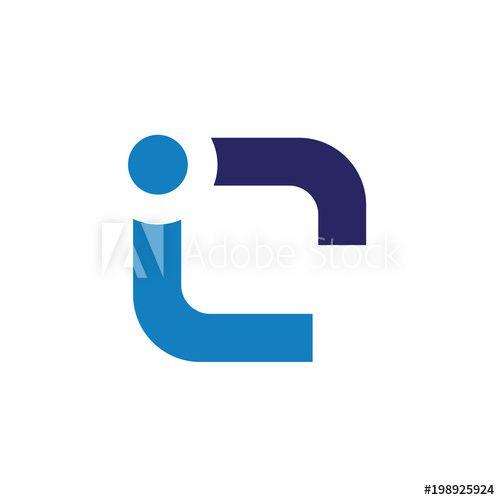 IC Logo - Initial Letter IC Logo, Vector Illustration Design this stock