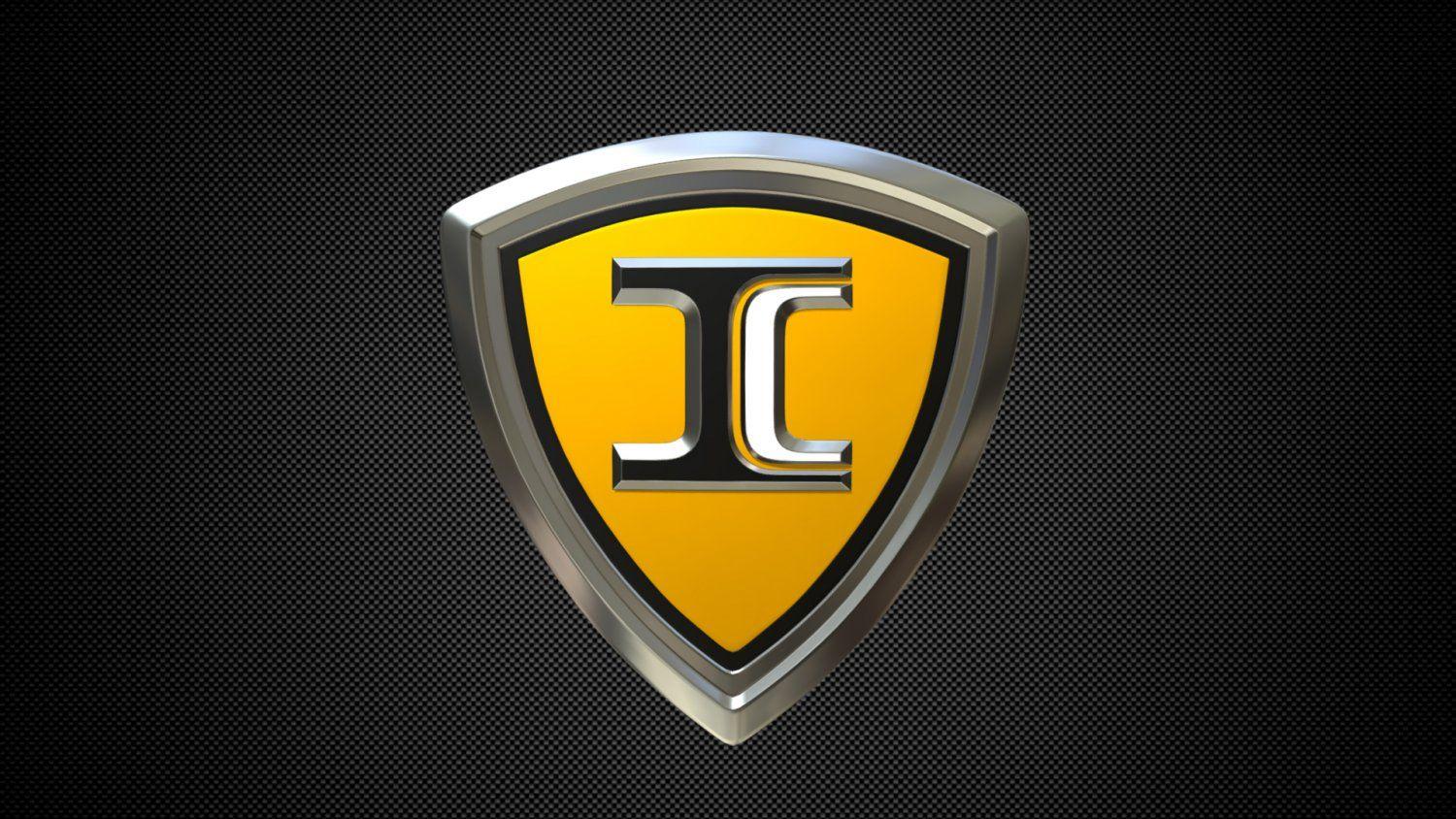 IC Logo - Ic bus logo 3D Model in Parts of auto 3DExport