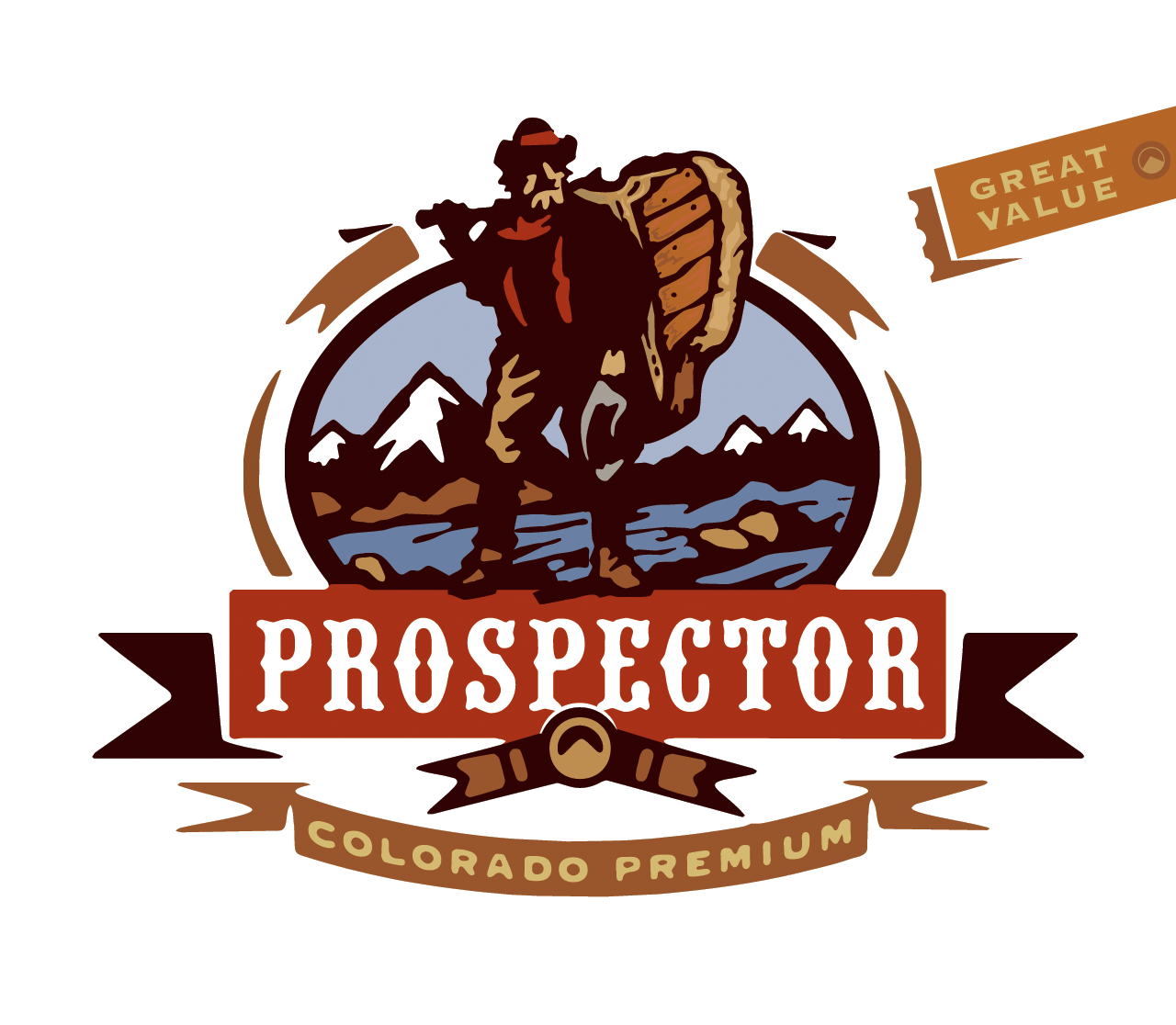 Prospector Logo - Prospector Brand Packaging - Insight Design