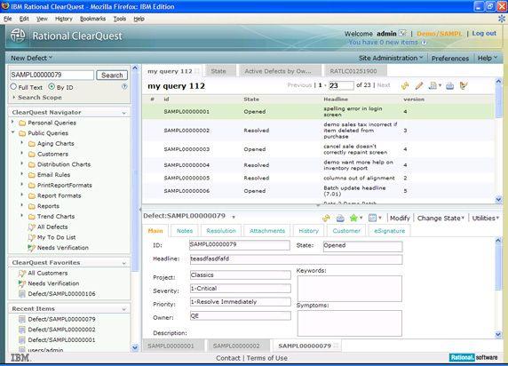 ClearQuest Logo - IBM Rational ClearQuest - Software Change Management - Overview