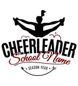 Cheerleader Logo - Create Custom Cheerleading T-Shirts