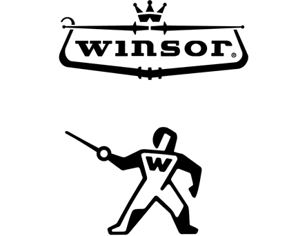 Winsor Logo - charles s. anderson design co. | Winsor Sport Fencing Logo