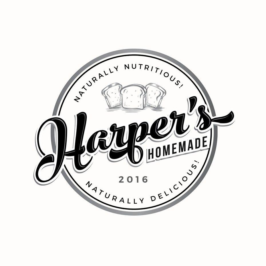 Homemade Logo - 30 bakery logos that are totally sweet - 99designs