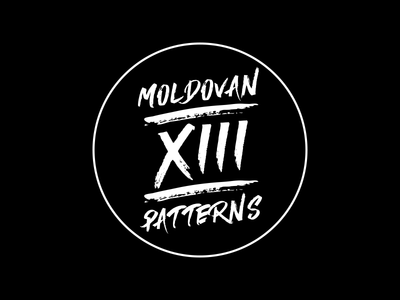 XIII Logo - XIII Moldovan Patterns Logo by Ignat Mihai on Dribbble