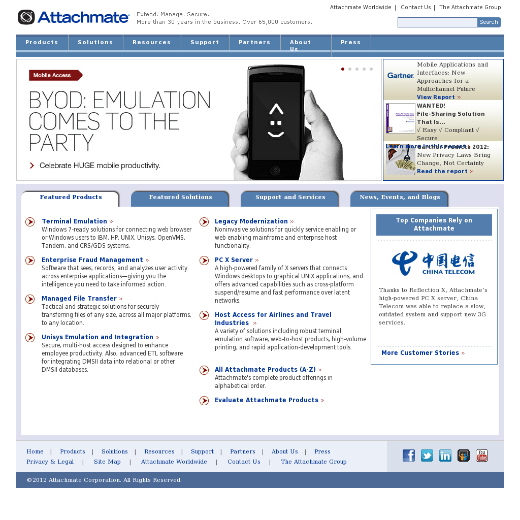 Attachmate Logo - Attachmate Competitors, Revenue and Employees - Owler Company Profile