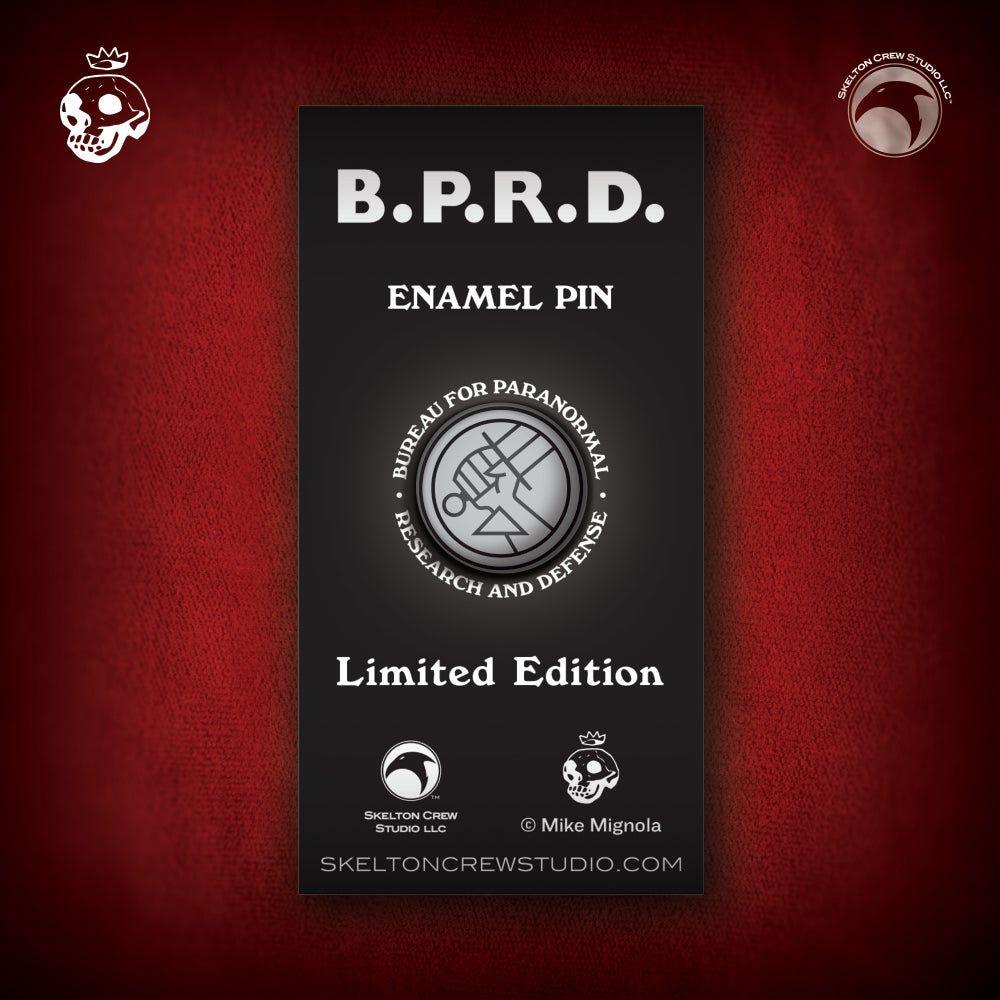 Hellboy Logo - Hellboy/B.P.R.D.: Limited Edition B.P.R.D. enamel logo pin!