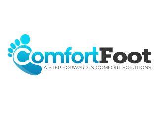 Comfort Logo - Comfort Foot logo design - 48HoursLogo.com