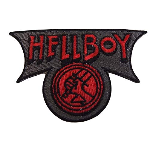 Hellboy Logo - Hellboy Movie Logo Iron On Patch