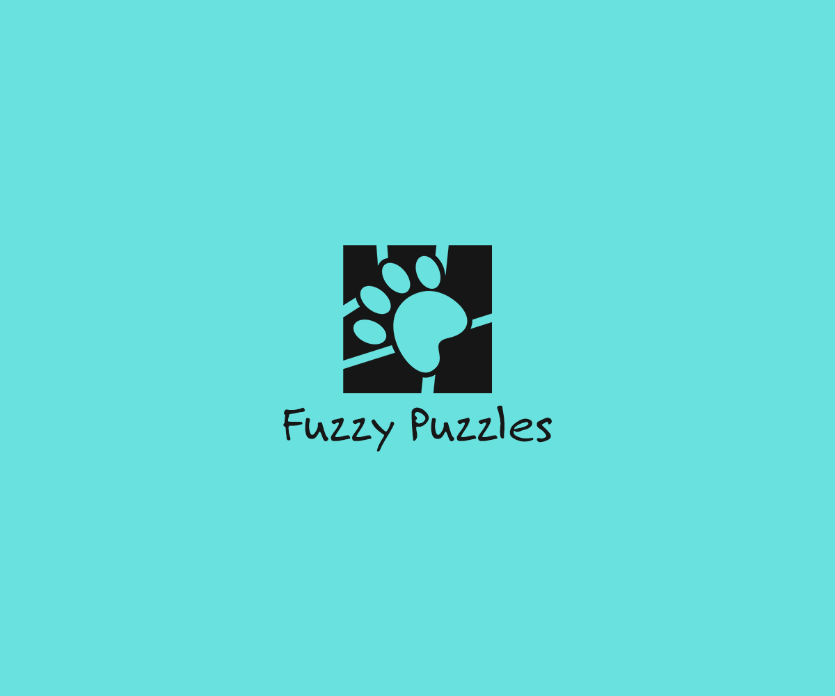 Fuzzy Logo - Personable, Playful, Pet Logo Design for Fuzzy puzzles by Design ...
