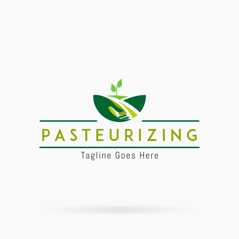 Farming Logo - Pasteurizing Farm Logo Template. Bobcares Logo Designs Services