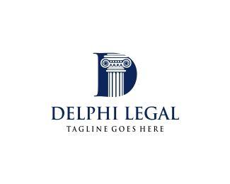Delphi Logo - Delphi Legal Designed