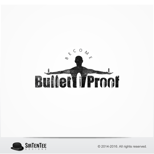 Bulletproof Logo - Hard hitting logo to make men feel bulletproof | Logo design contest