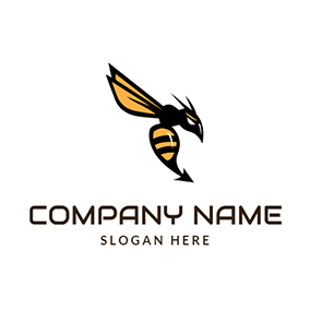 Sting Logo - Free Hornet Logo Designs. DesignEvo Logo Maker