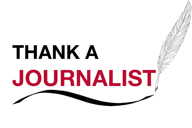 Journalist Logo - Thank a Journalist Day set for March 13, 2019 | The Crusader ...