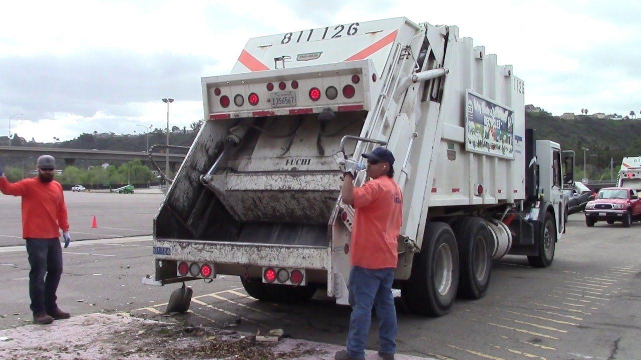 Pak-Mor Logo - Pak-Mor Rear Loaders Collecting Bulk Trash