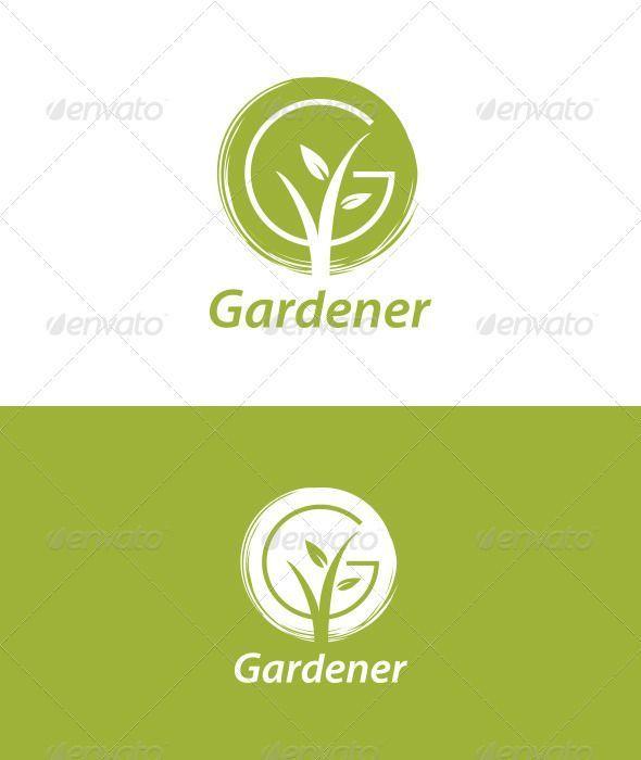 Gardener Logo - Logo inspiration for florists and gardeners. Gardener - Nature Logo ...
