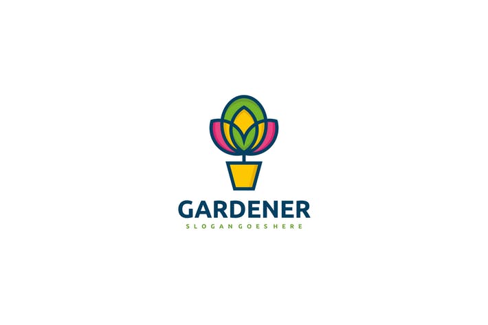 Gardener Logo - Gardener Logo by 3ab2ou on Envato Elements